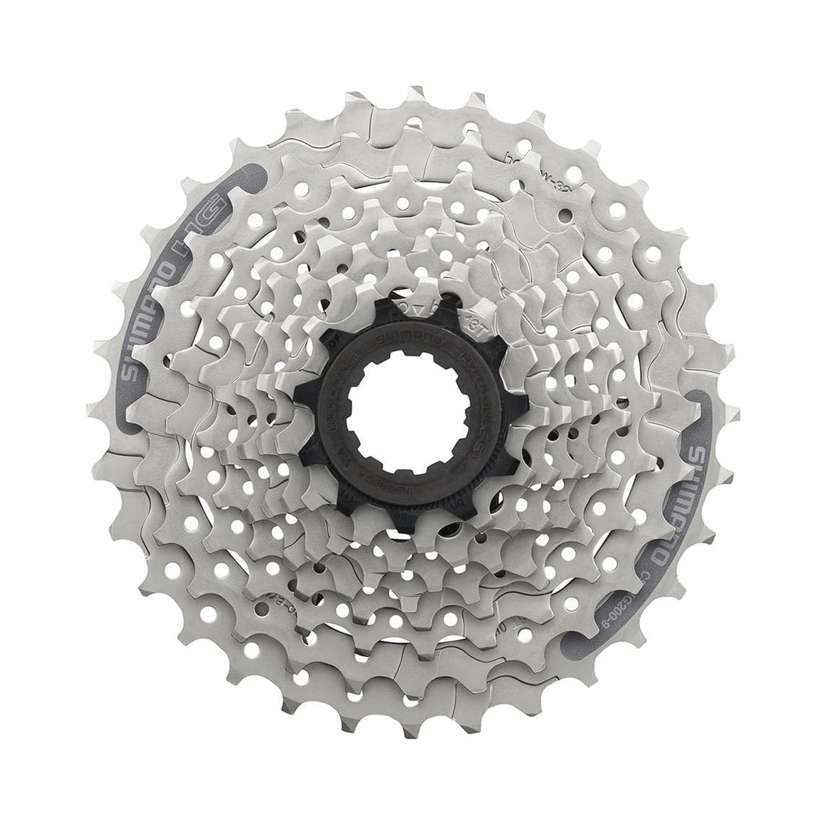 Cassete de 9 velocidades SHIMANO ACERA HG201 – fotografia principal sobre fundo branco