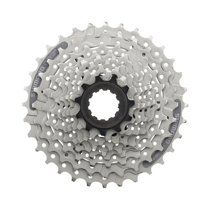 Cassete de 9 velocidades SHIMANO ACERA HG201 – fotografia principal sobre fundo branco