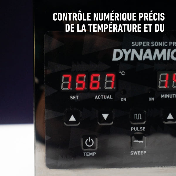 Máquina de limpeza por ultrassons DYNAMIC SUPER SONIC PRO