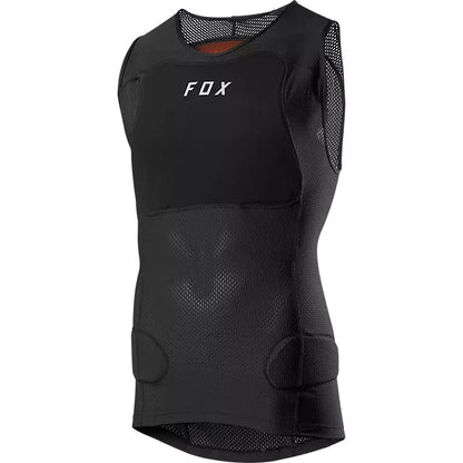 T-Shirt de Proteção FOX BASEFRAME PRO Sem Mangas Preto
