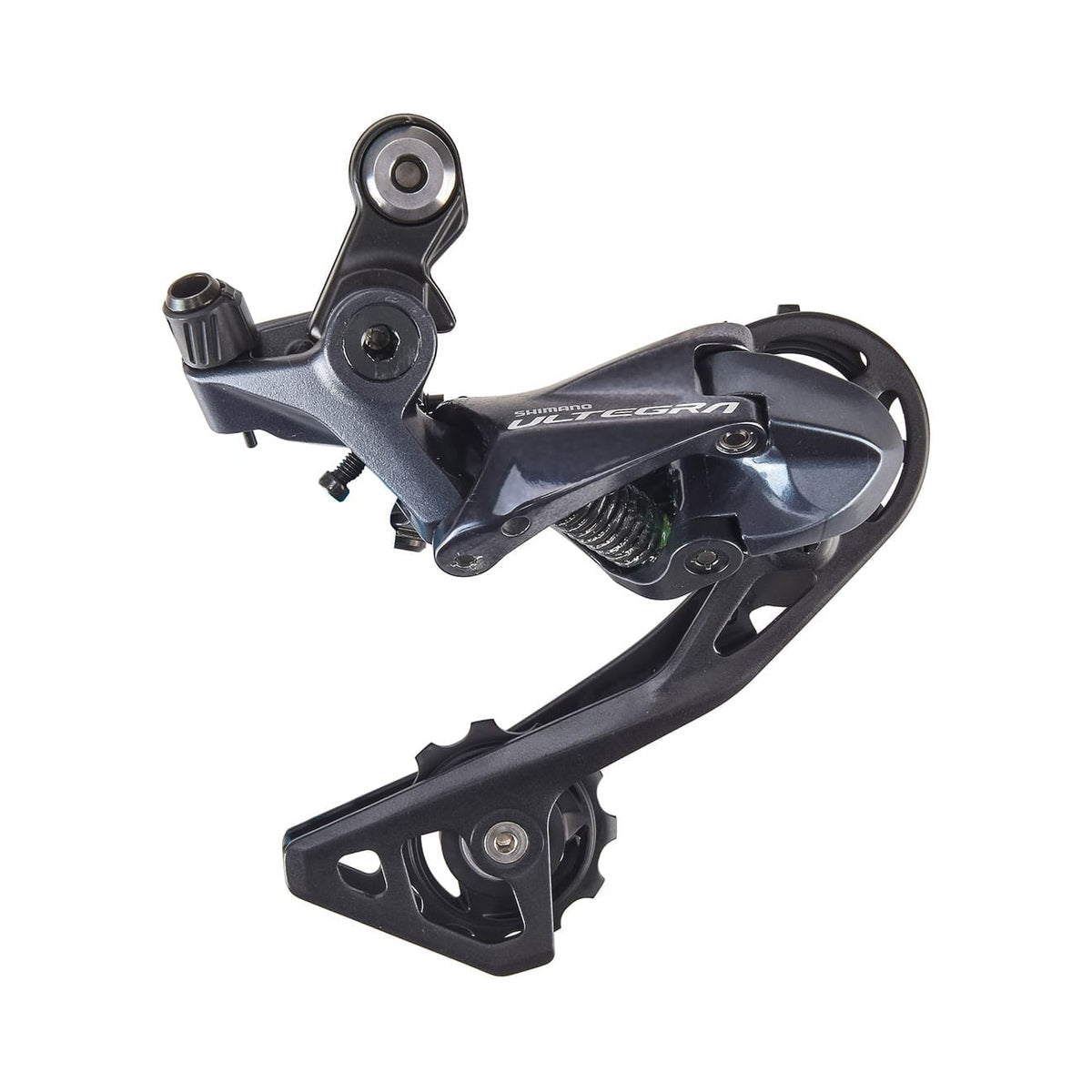 Desviador traseiro SHIMANO ULTEGRA R8000-GS 11V de caixa média – vista do produto sobre fundo branco