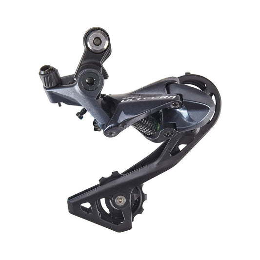 Desviador traseiro SHIMANO ULTEGRA R8000-GS 11V de caixa média – vista do produto sobre fundo branco