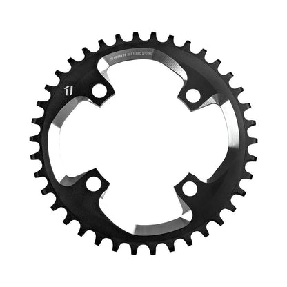 Prato único SRAM X01 DH 10V de 104 mm — vista do prato sobre fundo branco
