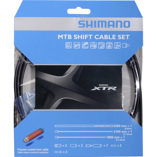 Kit de Cabos e Bicha de Desviador SHIMANO XTR M9000