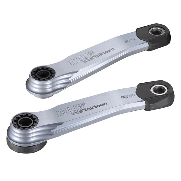 E.THIRTEEN E-SPEC HELIX RACE ALLOY cranks para Fazua Ride 60 Silver