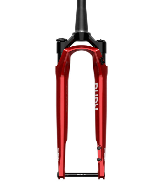 ROCKSHOX RUDY ULTIMATE RACE DAY 2 forquilha 700c 12x100mm Offset 51mm A2 Vermelho