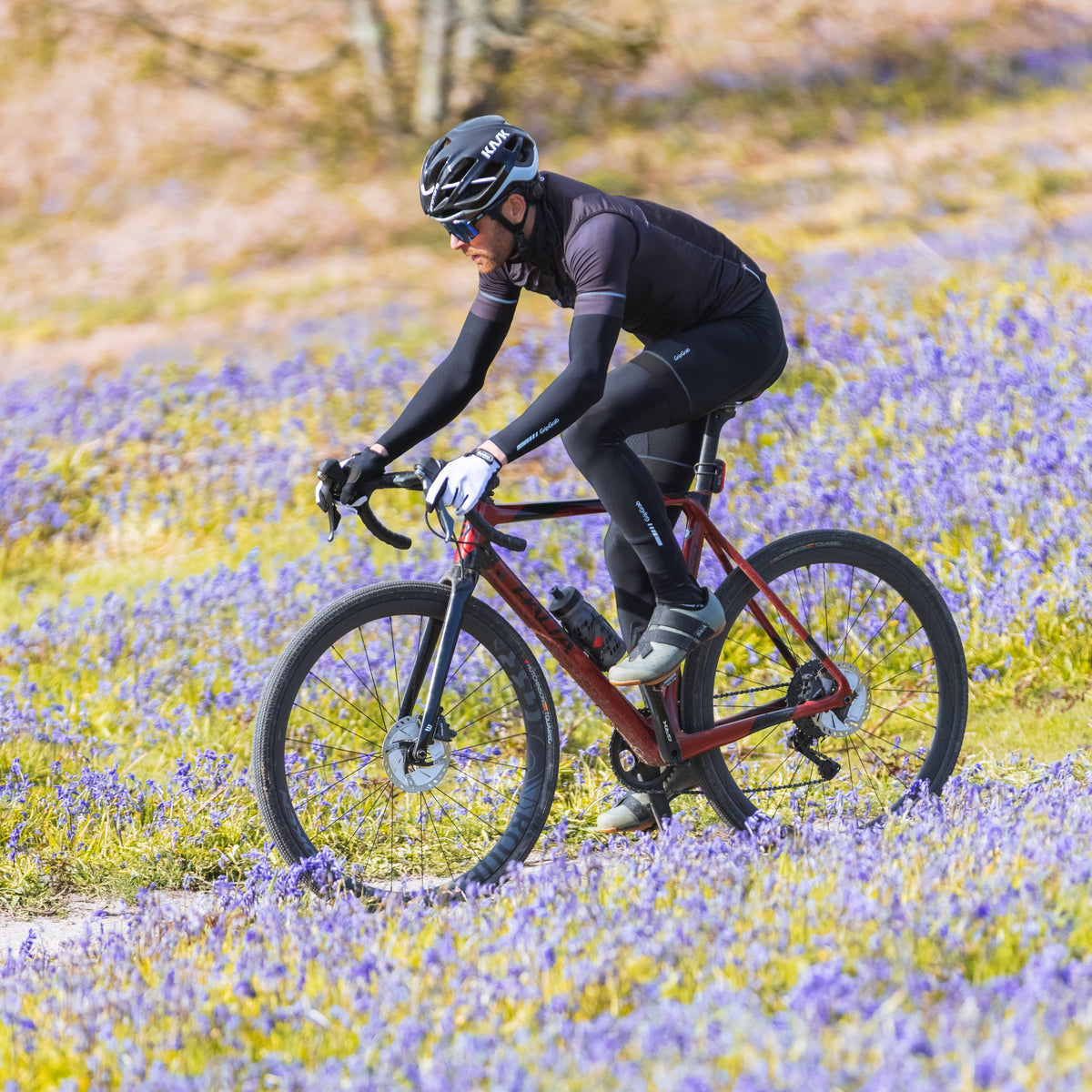 Chaussettes GRIPGRAB WINDPROOF SPRING AUTUMN Noir
