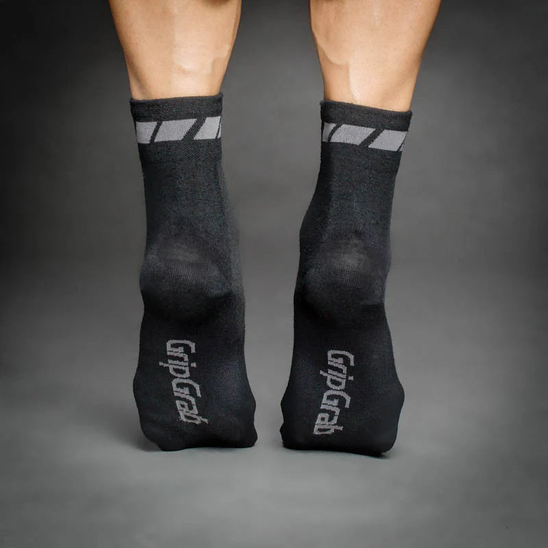 Meias GRIPGRAB MERINO REGALAR Preto (x3)