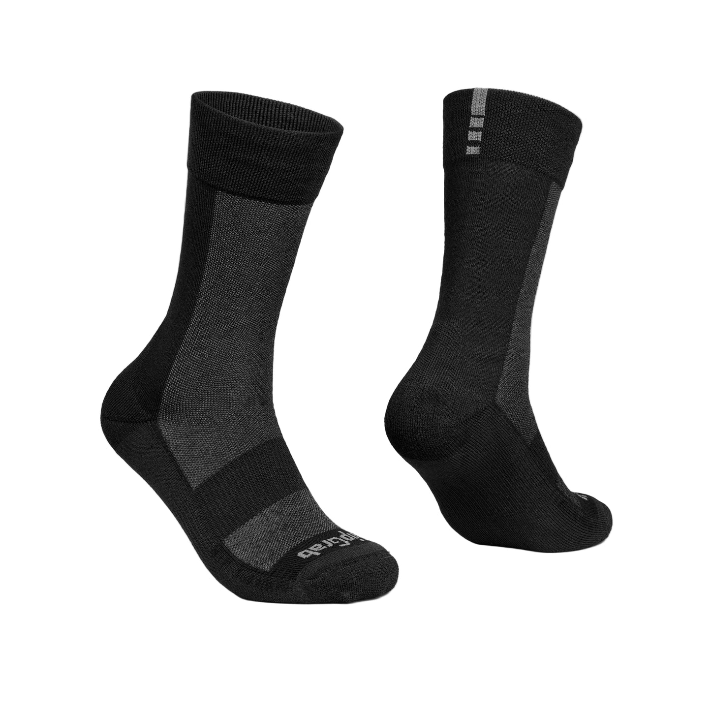 Meias GRIPGRAB ALPINE MERINO HIGH Preto