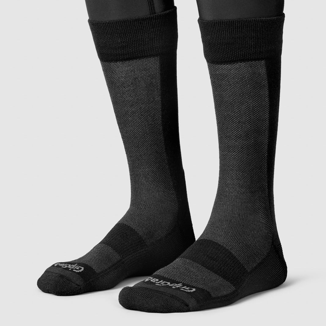 Meias GRIPGRAB ALPINE MERINO HIGH Preto
