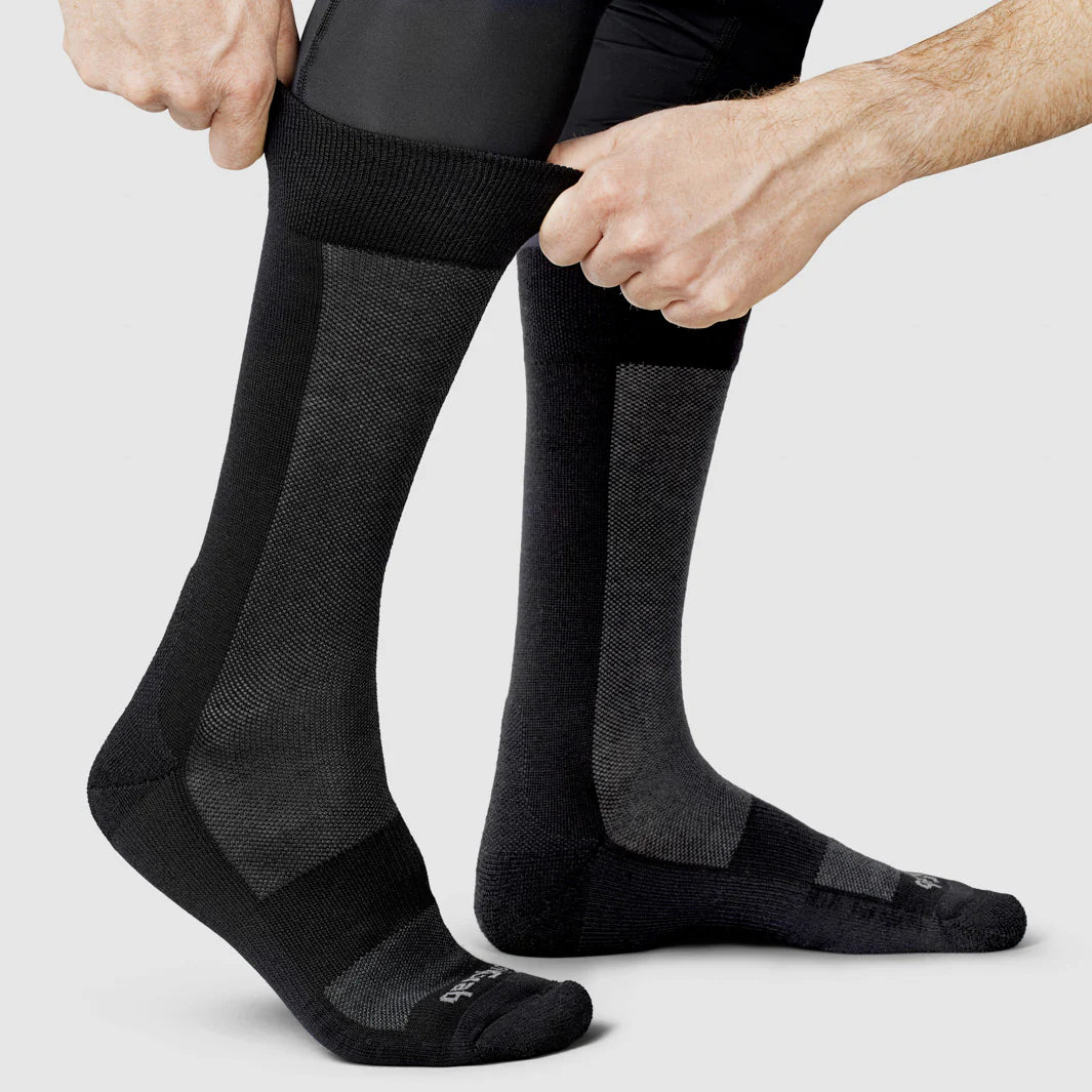 Meias GRIPGRAB ALPINE MERINO HIGH Preto