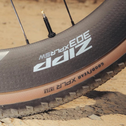 Roda Traseira ZIPP 303 SW XPLR Tubeless Ready (Center Lock) Cinzenta