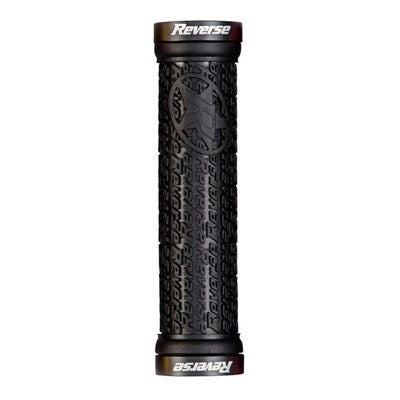Grips REVERSE COMPONENTS STAMP Lock-On Ø 30mm Preto