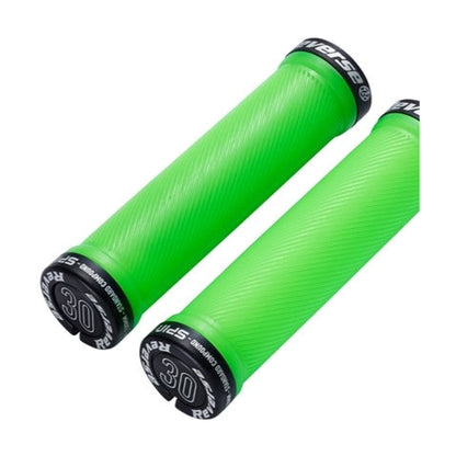 Grips REVERSE COMPONENTS SPIN Lock-On Ø 30mm Verde/Preto