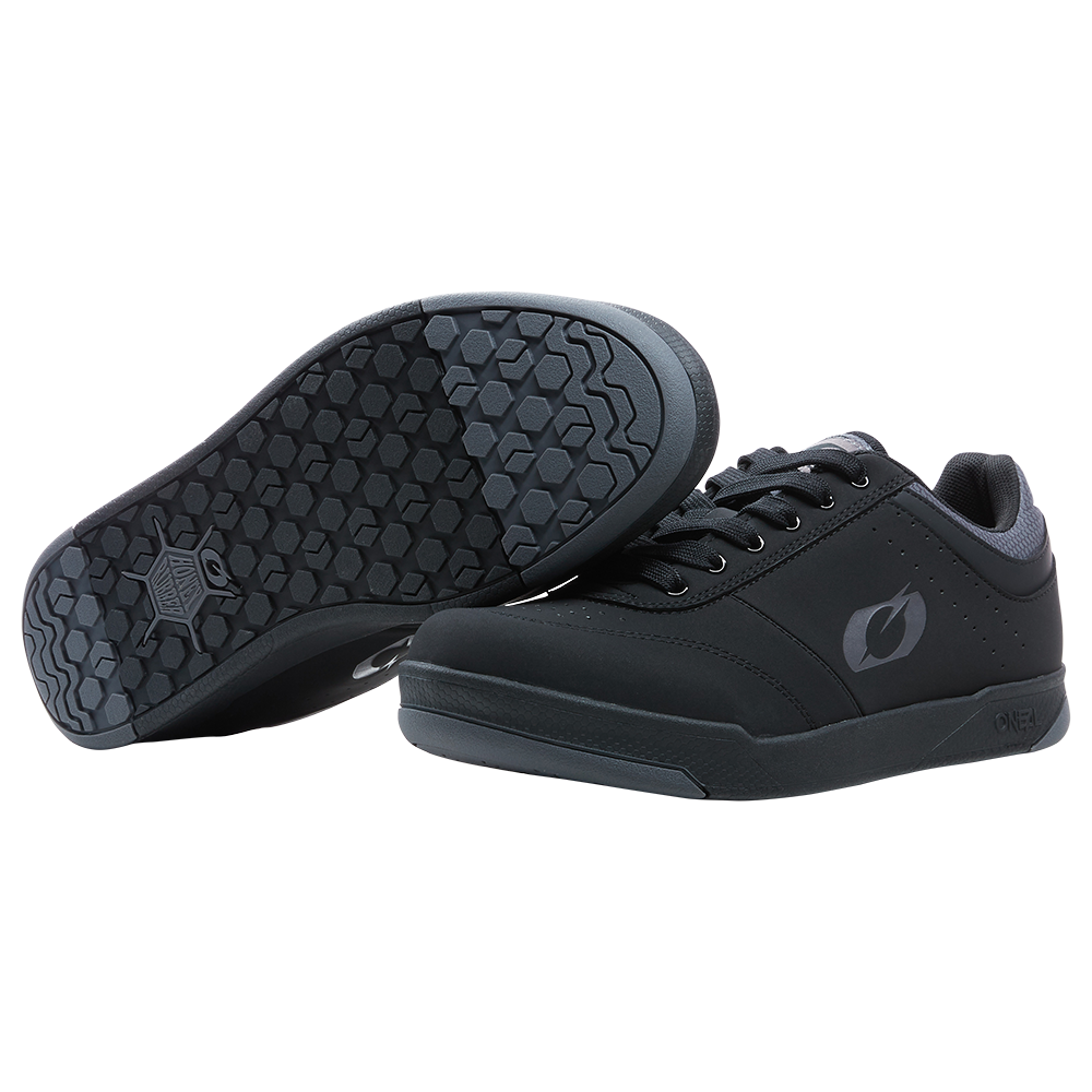 O'NEAL PUMPS FLAT Sapatos MTB Preto/Cinza