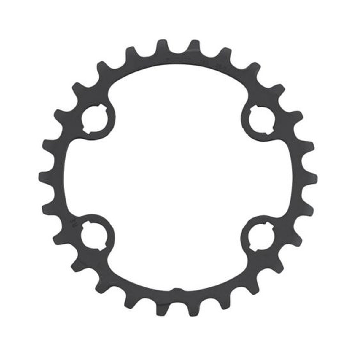 Prato interior SHIMANO SLX/XT para FC-M7100/8100 (26-36 dentes) 12V — vista do prato sobre fundo branco