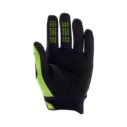 Luvas FOX DIRTPAW Júnior Amarelo Fluorescente