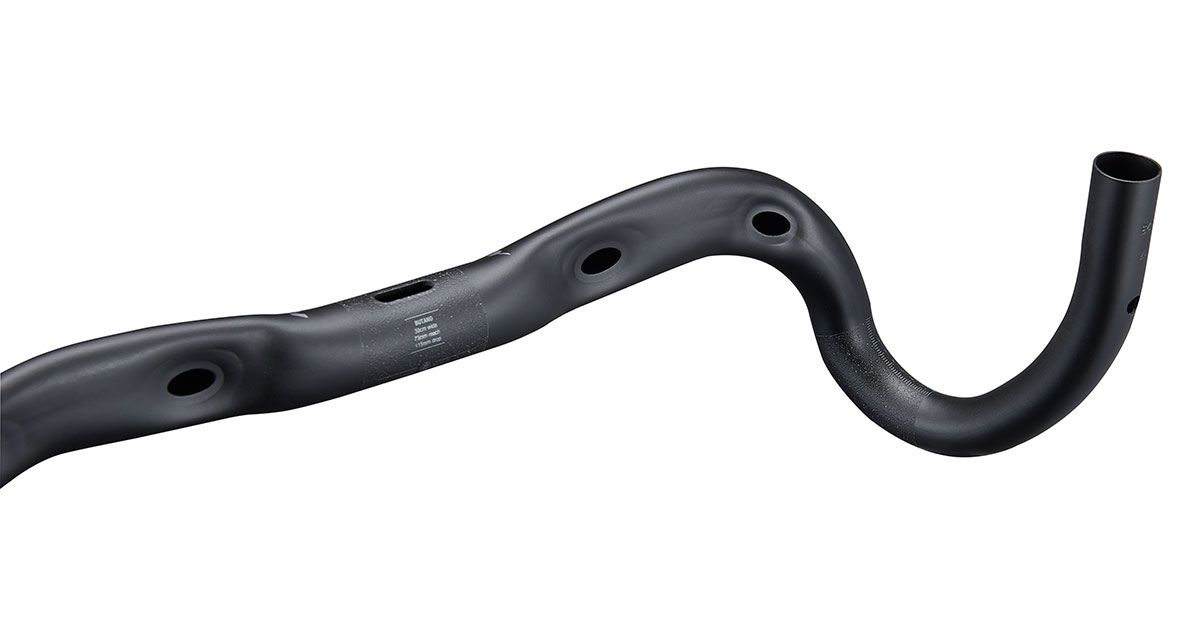 Guiador de gravel RITCHEY BUTANO WCS com integração de cabos
