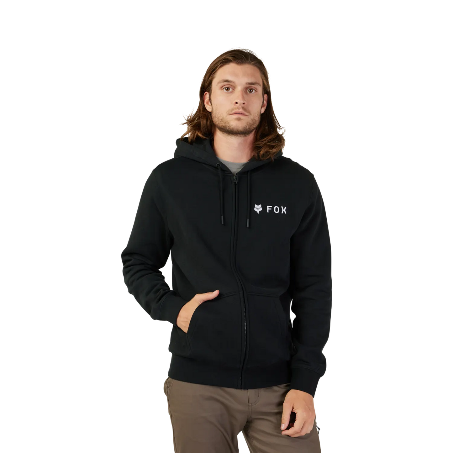 FOX ABSOLUTE ZIP Hoody Preto