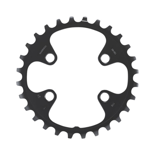Prato interior SHIMANO SLX para FC-M7000-11-2/FC-M7000-11-B2 (28-38 dentes) 11V — vista do prato sobre fundo branco