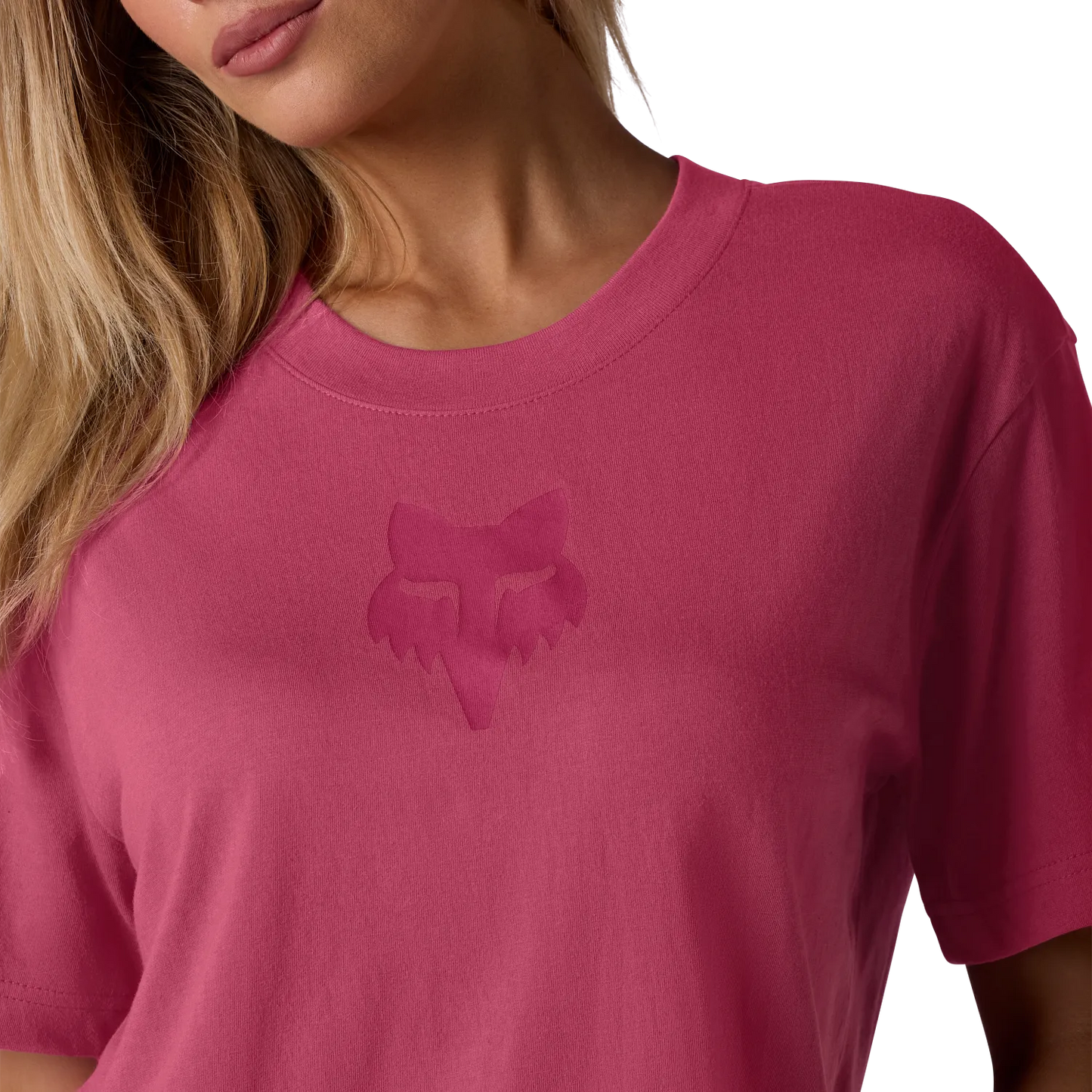 T-shirt de manga curta FOX HEAD Berry Pink para mulher