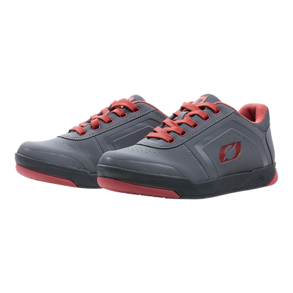 Sapatos de BTT O'NEAL PINNED FLAT cinzentos/vermelhos