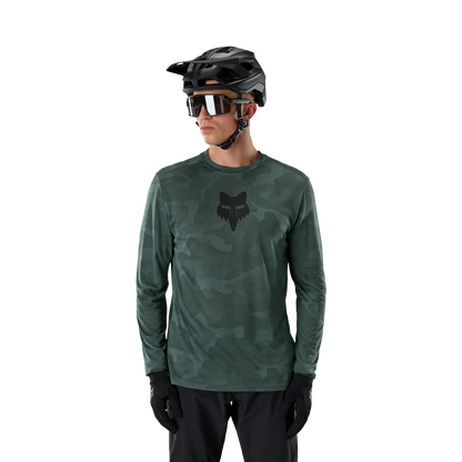 Camisola FOX RANGER TRU DRI de Manga Comprida Verde Sálvia