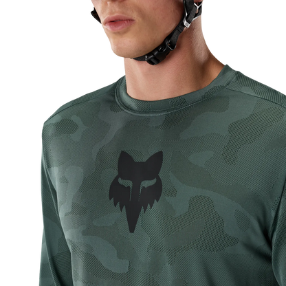 Camisola FOX RANGER TRU DRI de Manga Comprida Verde Sálvia
