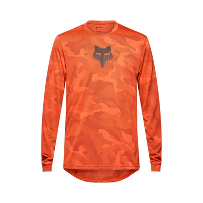 Maillot FOX RANGER TRU DRI Mangas Compridas Laranja