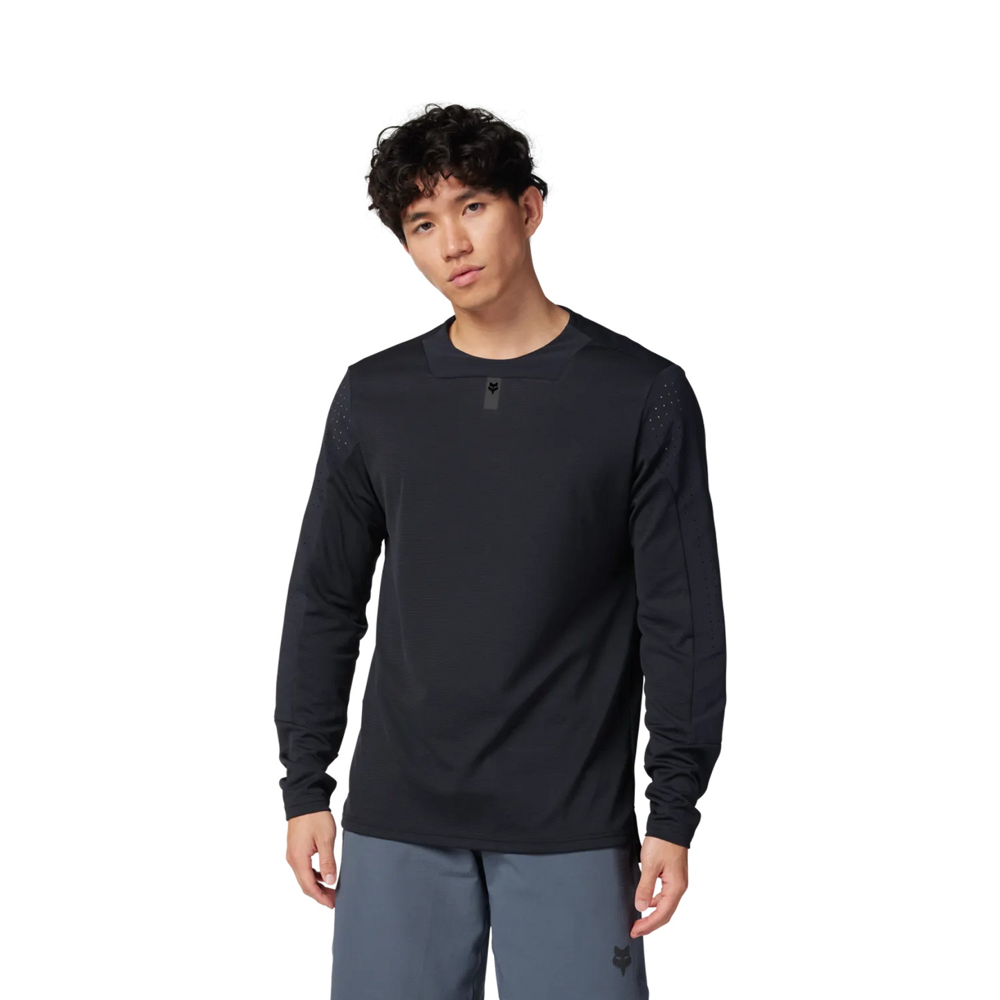 Camisola de manga comprida FOX DEFEND Preta