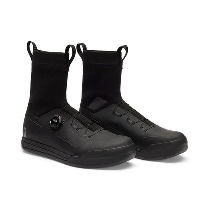 Sapatilhas de BTT de INVERNO FOX UNION ALL WEATHER FLAT Preto