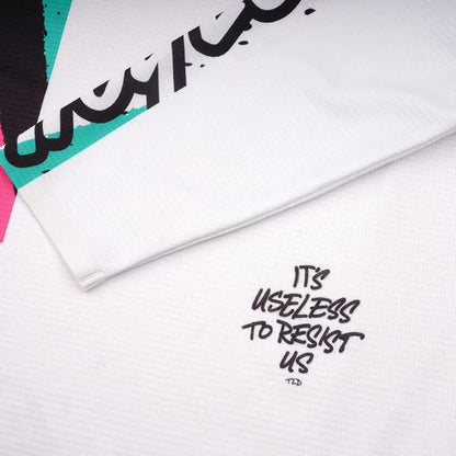Maillot TROY LEE DESIGNS SPRINT FULL PULL Junior Mangas Compridas Branco