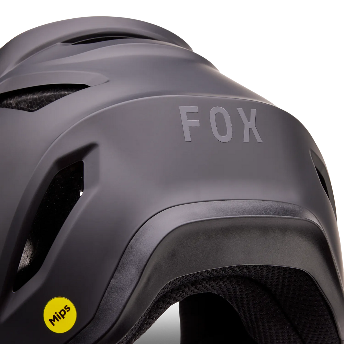 Capacete de BTT FOX RAMPAGE MIPS Júnior Preto Mate