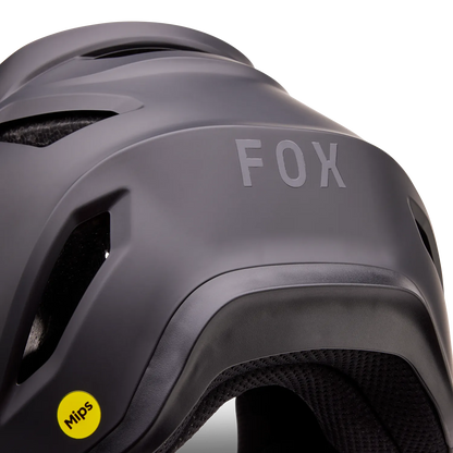 Capacete de BTT FOX RAMPAGE MIPS Júnior Preto Mate
