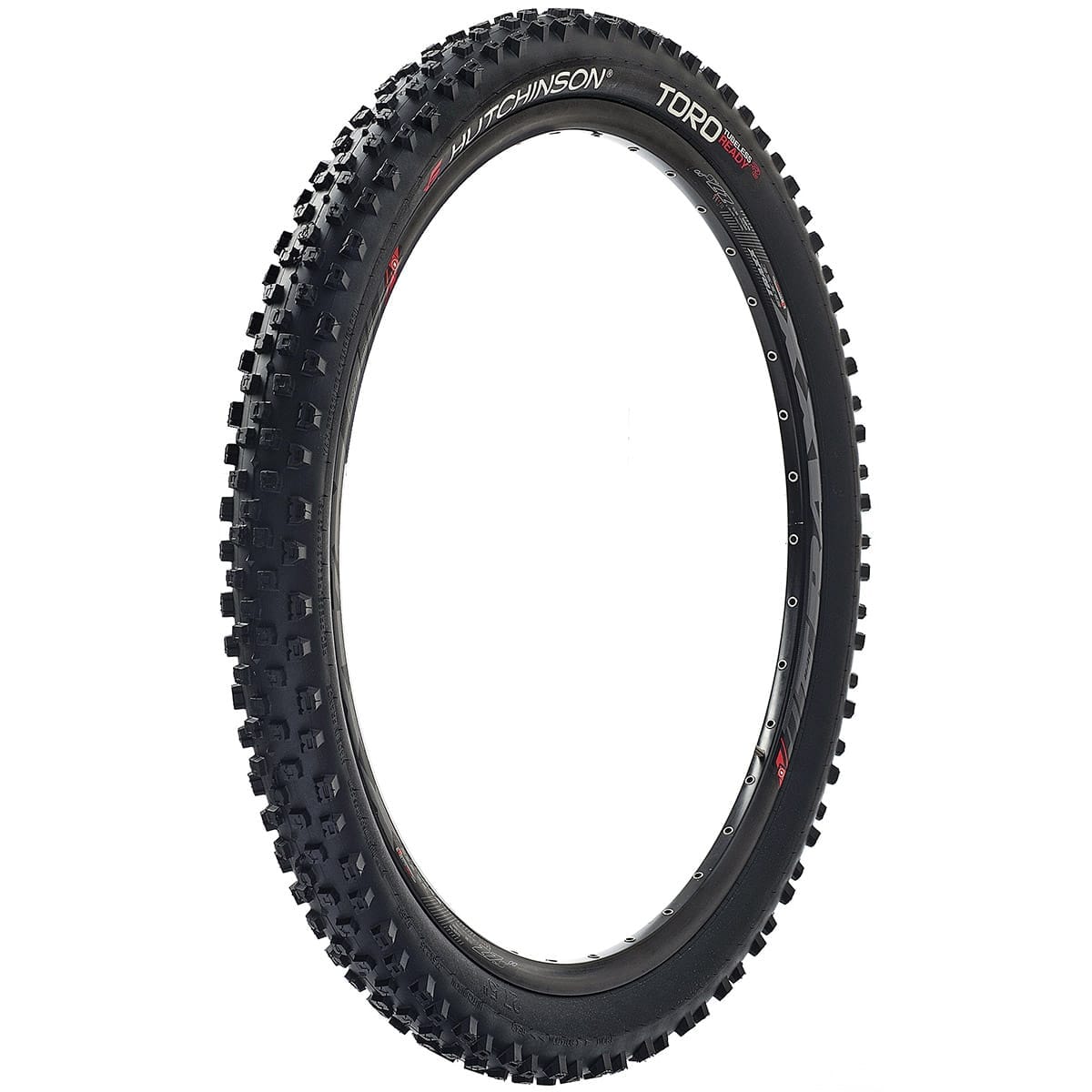 Pneu HUTCHINSON TORO 27,5x2.25 MONO COMPOUND TUBELESS READY TRINGLE SOUPLE Noir