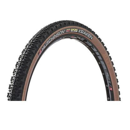 Pneu HUTCHINSON KRAKEN 29x2.3 RACING LAB HARDSKIN RACE RIPOST XC TUBELESS READY TRINGLE SOUPLE Preto-Castanho