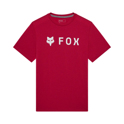 T-Shirt Técnica FOX ABSOLUTE TRUDRI Mangas Curtas Cranberry