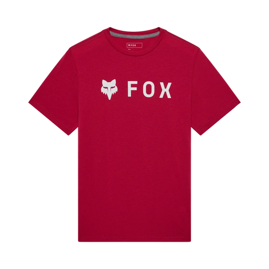 T-Shirt técnica de manga curta FOX ABSOLUTE TRUDRI Cranberry