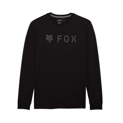T-Shirt técnica FOX ABSOLUTE TRUDRI Mangas Compridas Preta