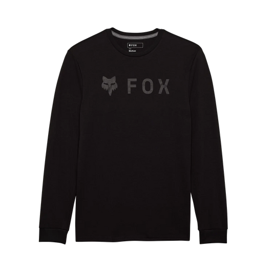 T-Shirt técnica de manga comprida FOX ABSOLUTE TRUDRI Preto