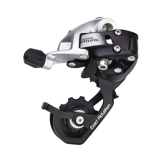 Desviador traseiro SRAM RIVAL 22 11V de caixa curta – vista do produto sobre fundo branco