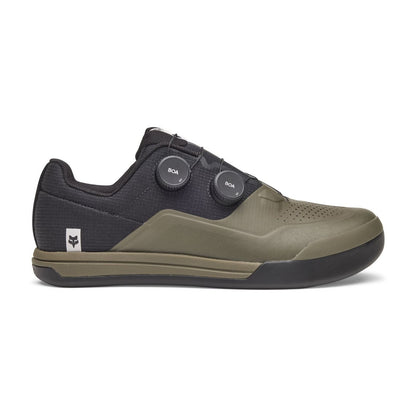 Sapatos de BTT FOX UNION BOA FLAT caqui