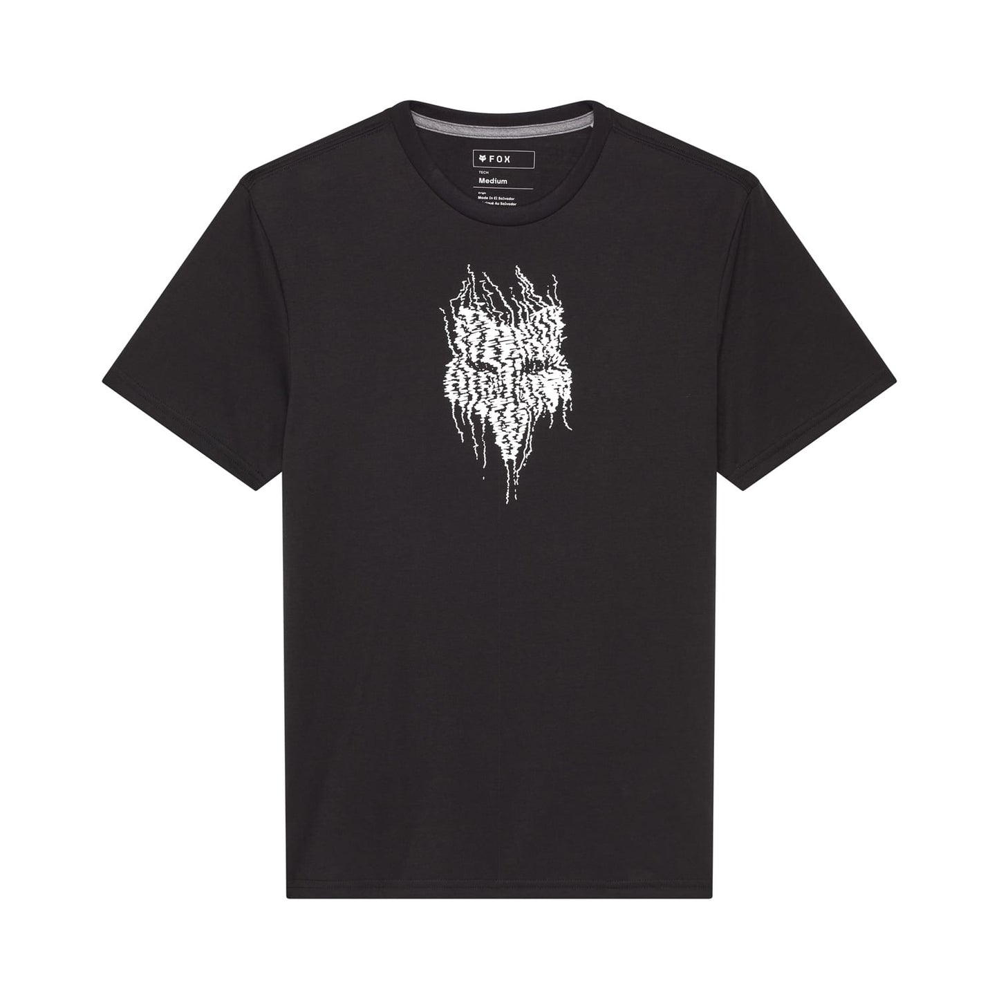 FOX BARK TECH TEE Camisola de manga curta Preto 2025