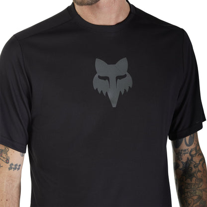 Jersey FOX RANGER FOX HEAD Mangas Curtas Preto