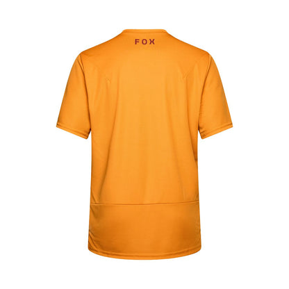 Maillot FOX RANGER FOX HEAD Mangas Curtas Caramelo