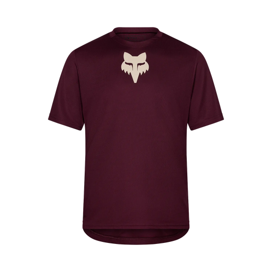 Camisola FOX RANGER FOX HEAD de Manga Curta Bordô