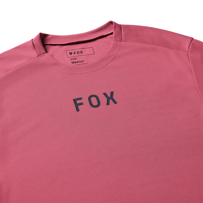 Maillot FOX RANGER WORDMARK Mangas Curtas Berry