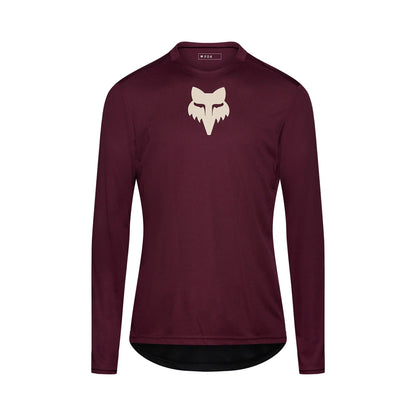 Camisola FOX RANGER FOX HEAD Mangas Compridas Bordeaux 2026