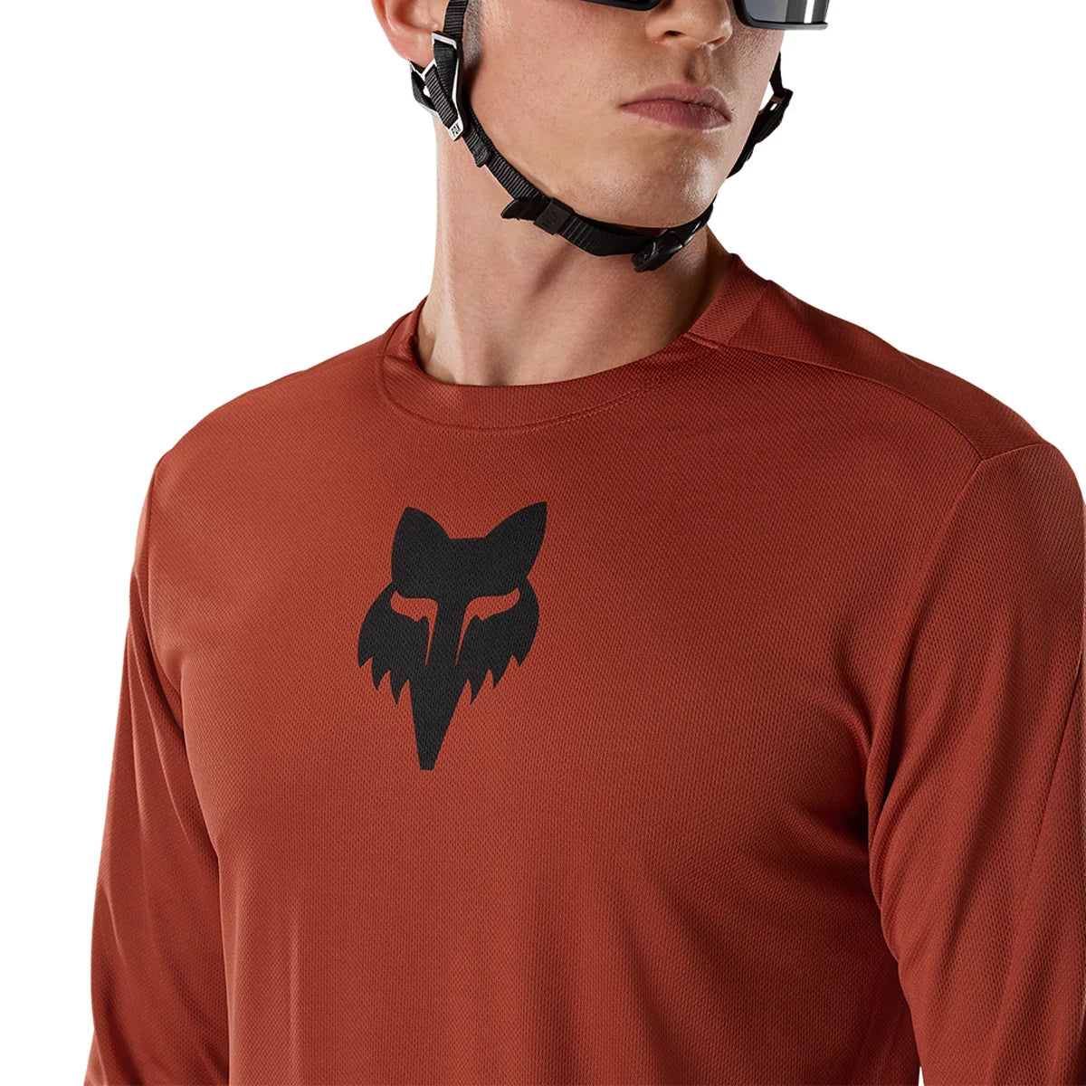 Camisola FOX RANGER FOX HEAD Mangas Compridas Castanho