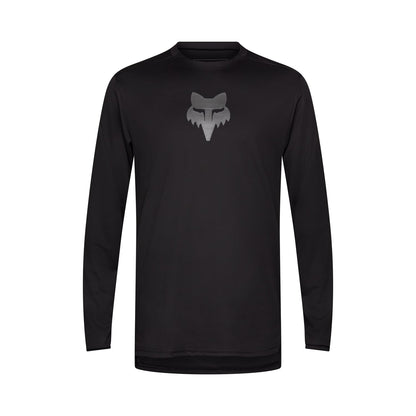 Camisola FOX RANGER FOX HEAD de Manga Comprida Preta